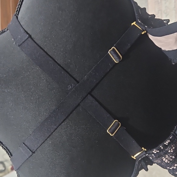 Sexy - sensuous lace underwire bra Soma 38G - nude/black - Picture 4 of 6